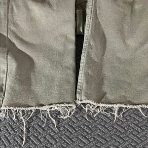 Women’s Distressed Gray Jeans